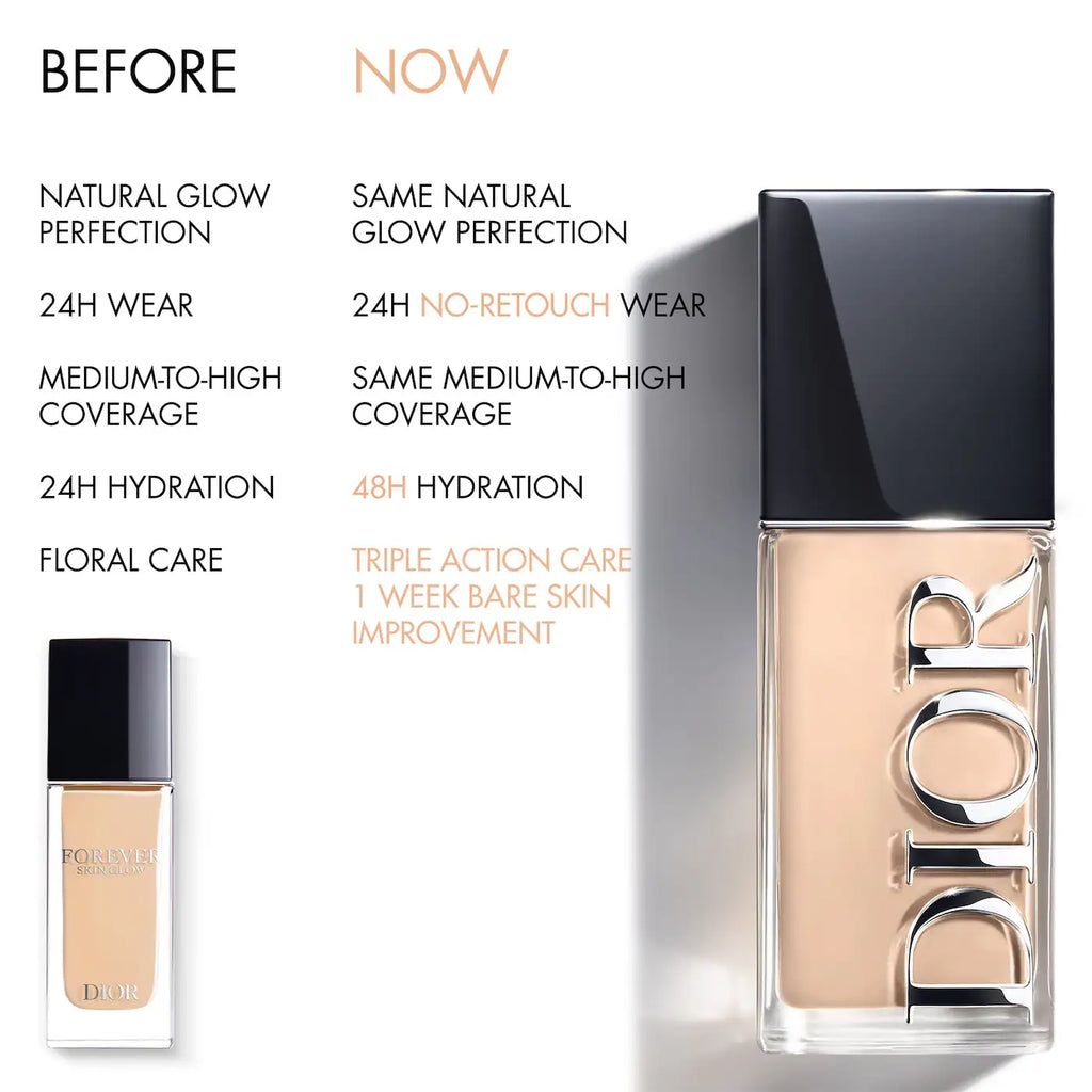 DIOR  Forever Skin Glow Liquid Foundation 24HR Wear