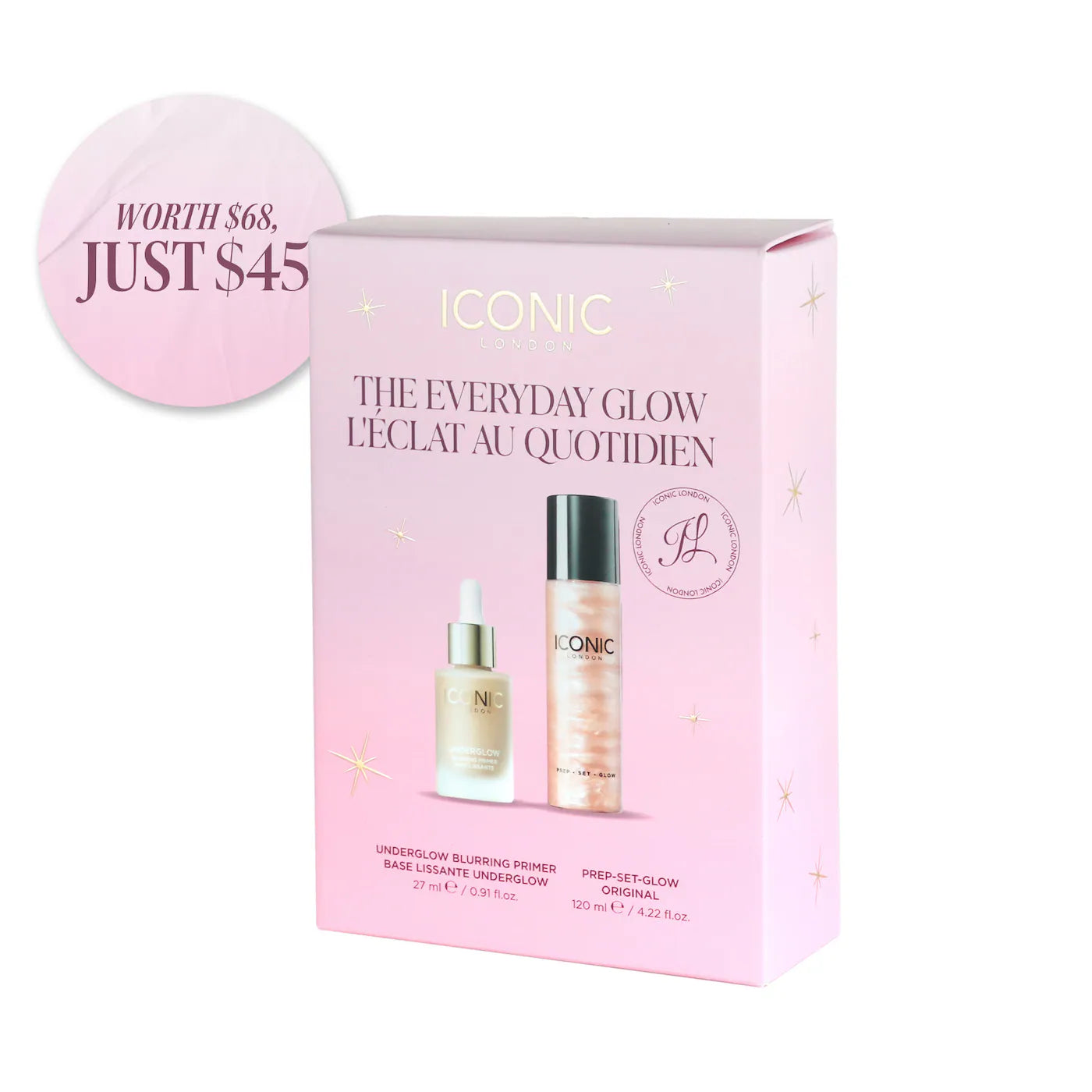 Iconic London  The Everyday Glow Priming and Setting Gift Set