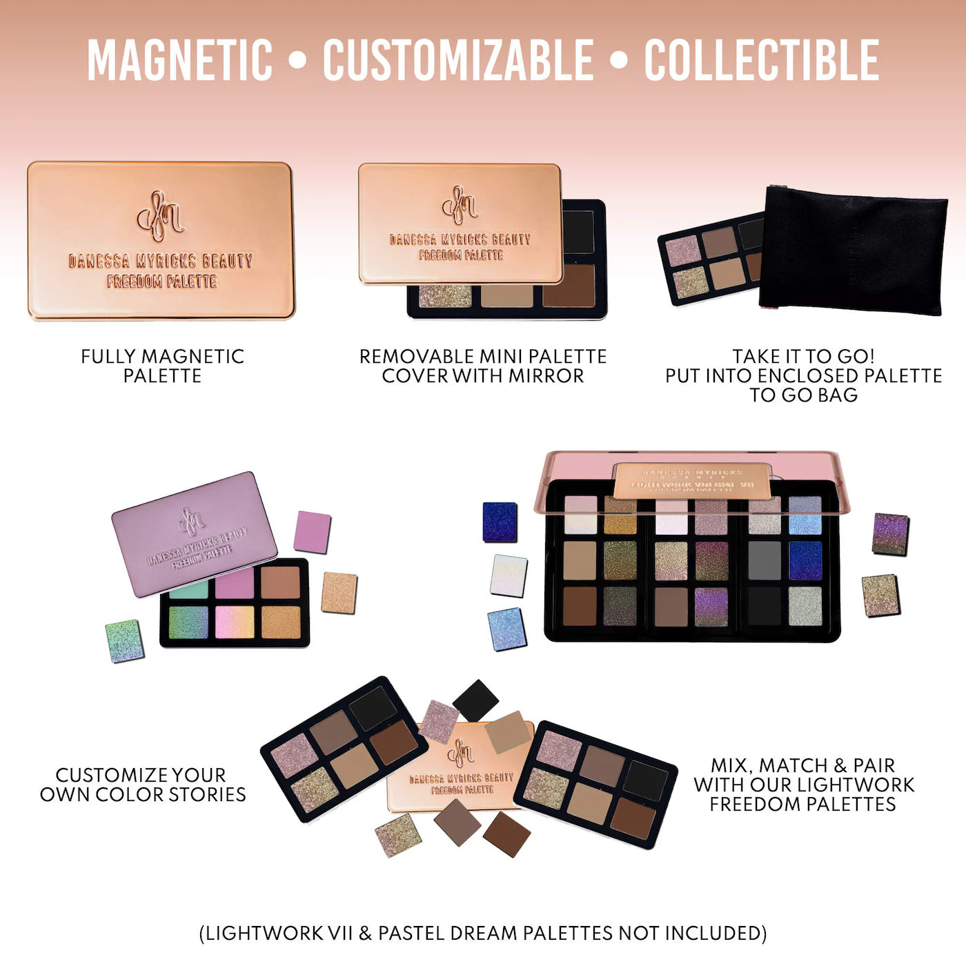 Danessa Myricks Beauty Mini Everyday Magic Neutral Freedom Palette