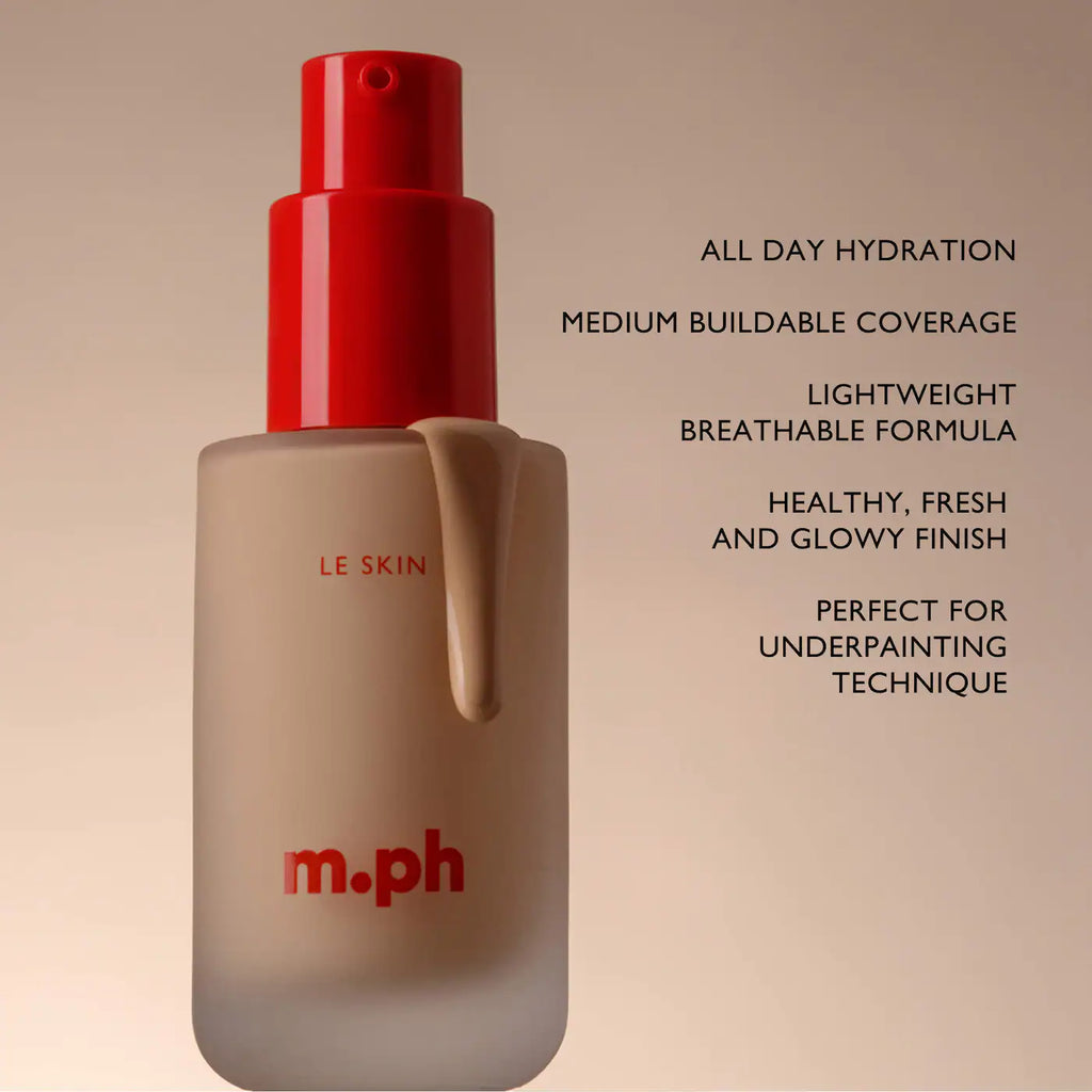 m.ph by Mary Phillips  Le Skin Weightless Serum Foundation Medium 110 N -