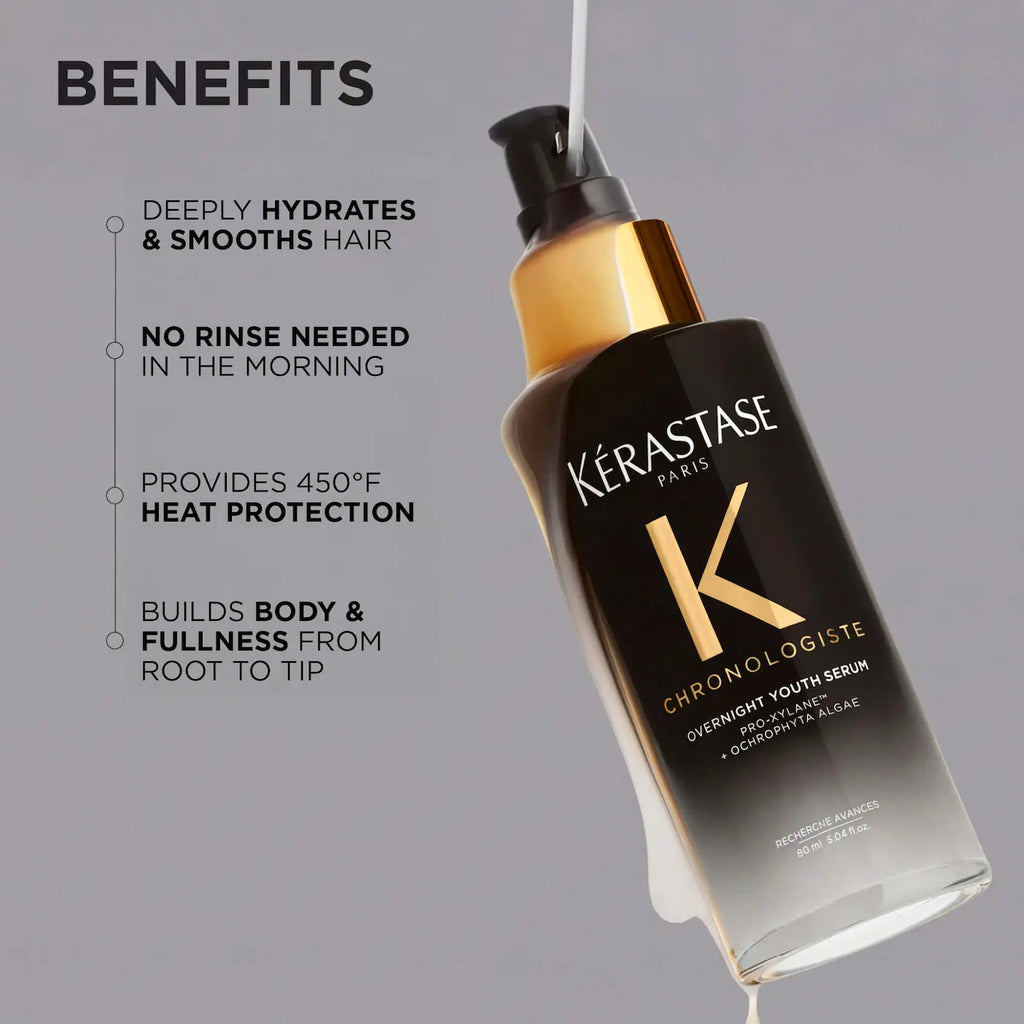 Kérastase Chronologiste Overnight Youth Serum for Dry, Thin, Aging Hair 90ml