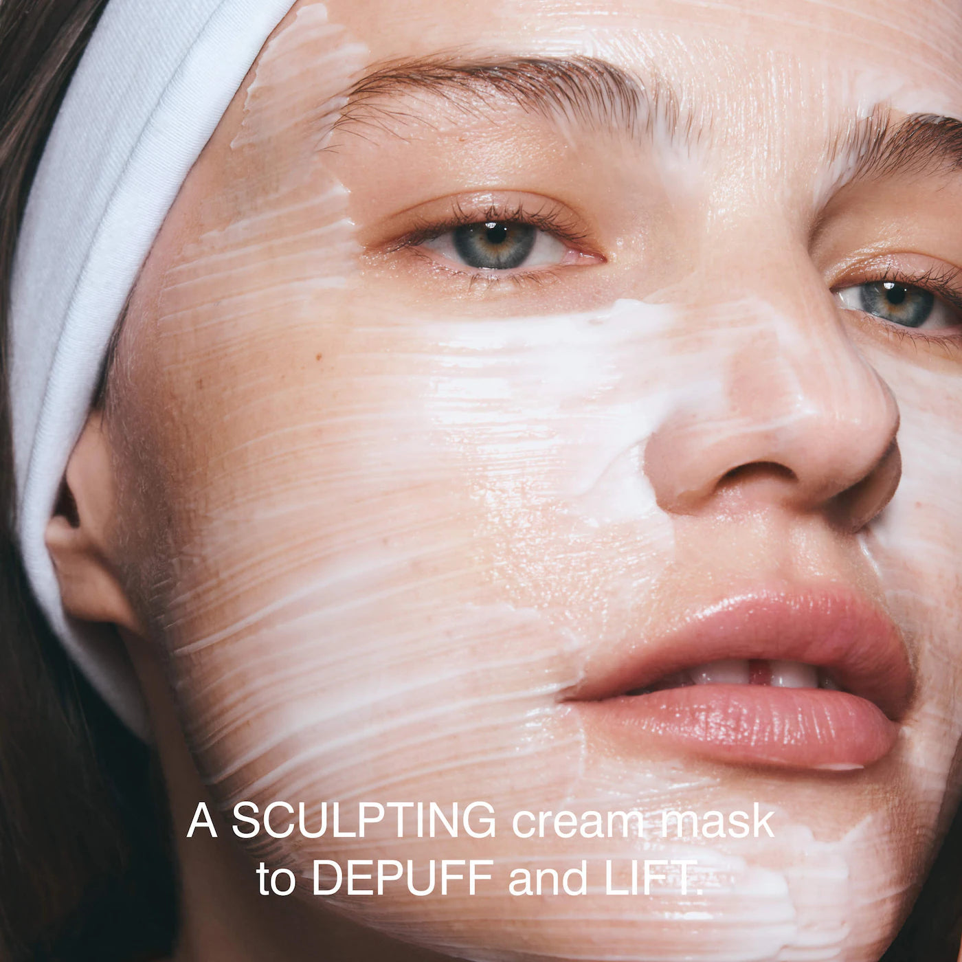RHODE caffeine reset Sculpting cream mask
