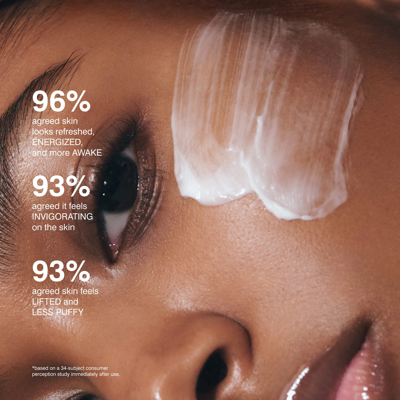 RHODE caffeine reset Sculpting cream mask