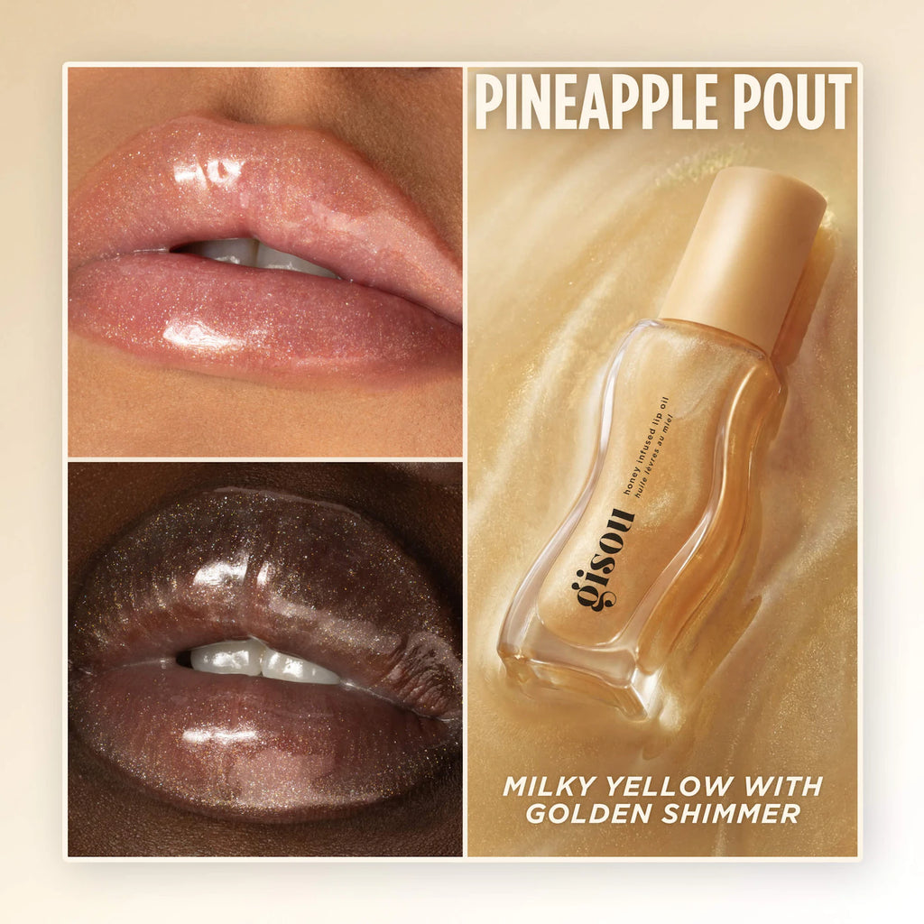 Gisou  Honey Infused Hydrating Lip Oil + charms