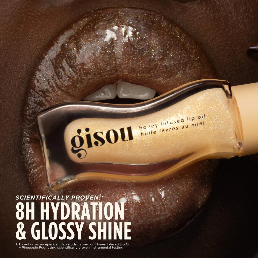 Gisou  Honey Infused Hydrating Lip Oil + charms