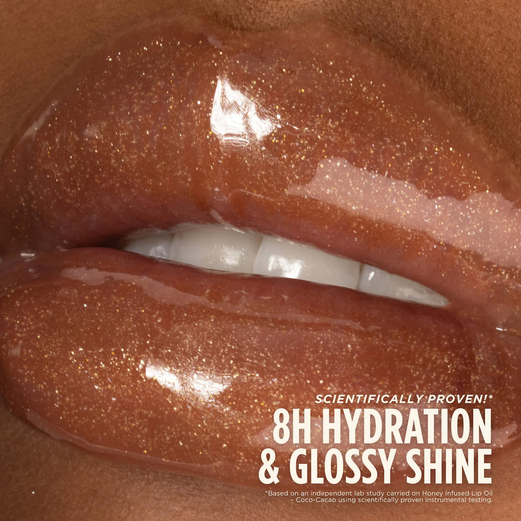 Gisou  Honey Infused Hydrating Lip Oil + charms