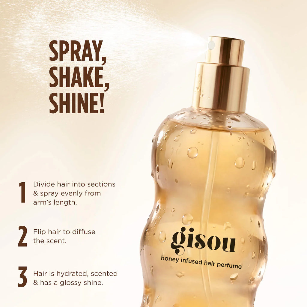 Gisou  Mini Honey Infused Coco-Cacao Hair Perfume