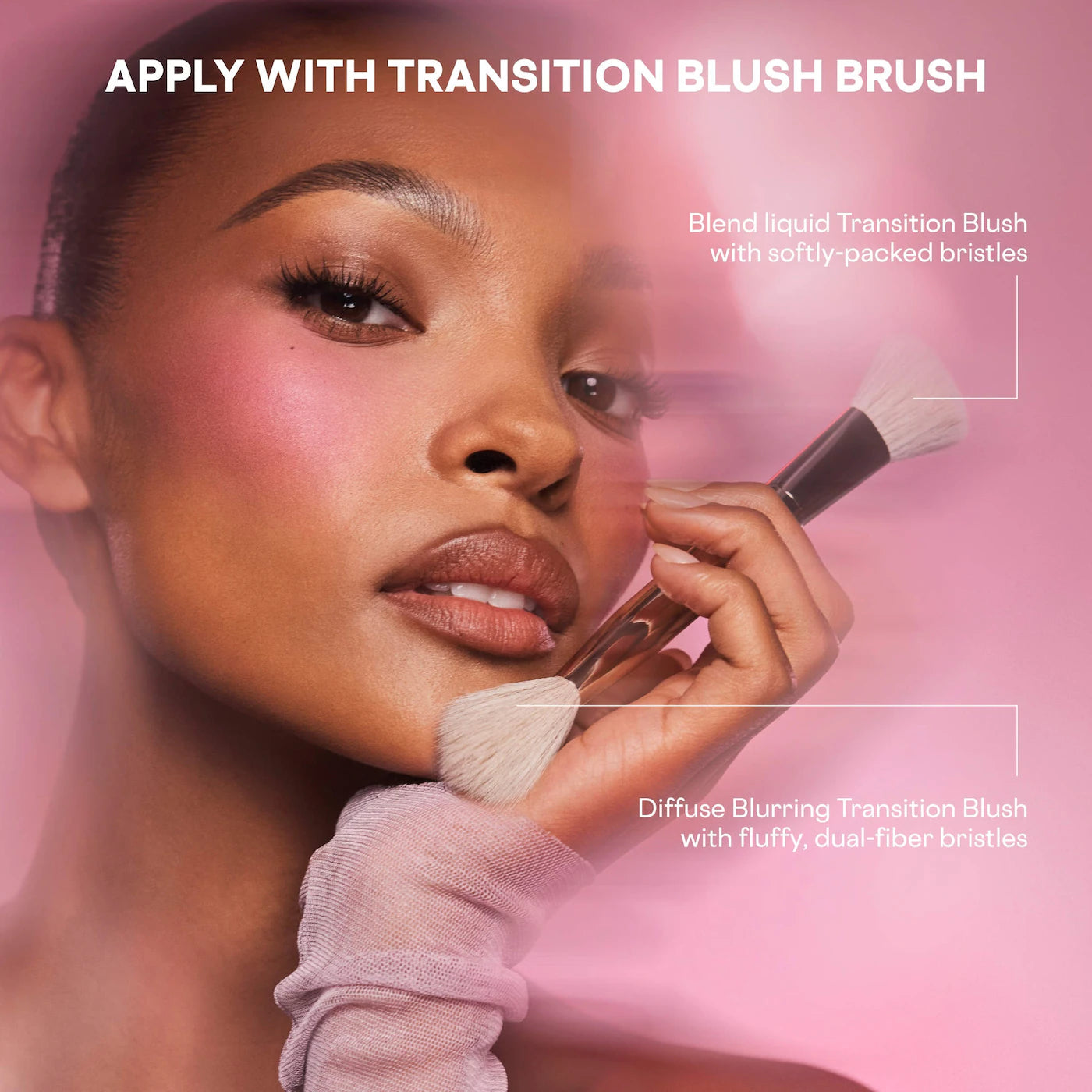PATRICK TA Dual Ended Transition Blush Brush