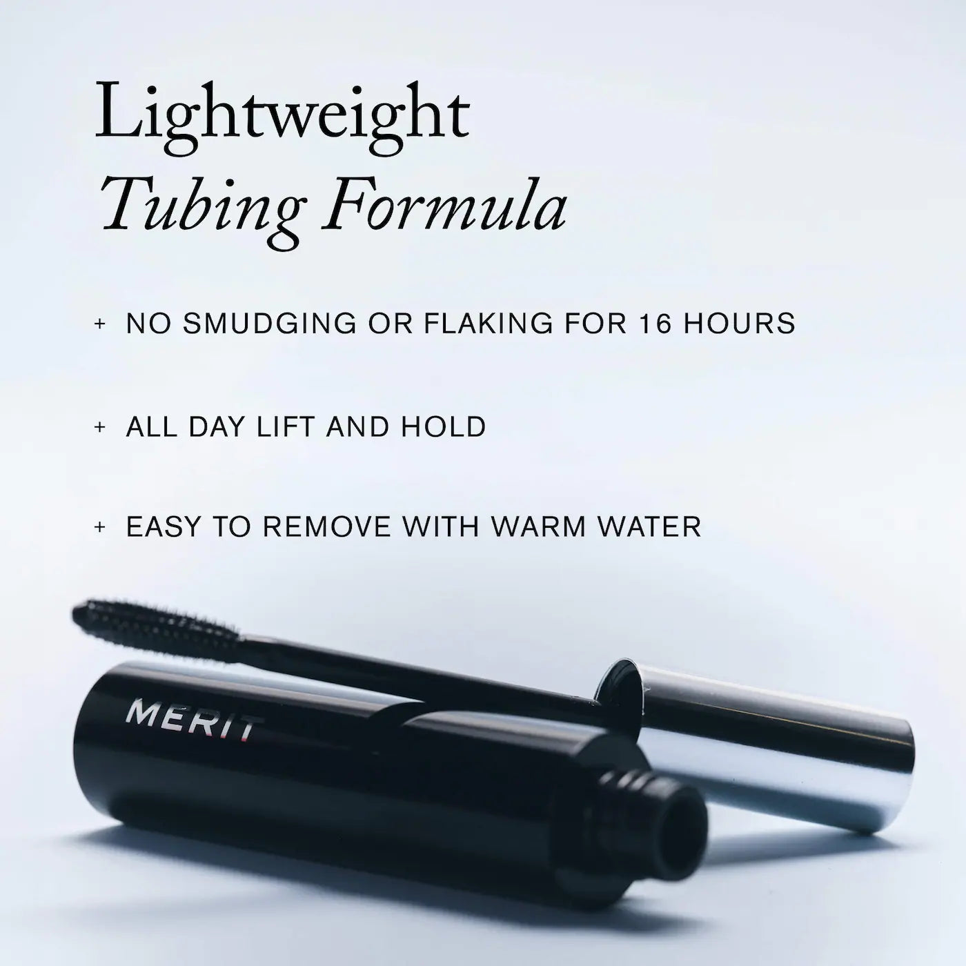 MERIT  Clean Volume - Volumizing Tubing Mascara