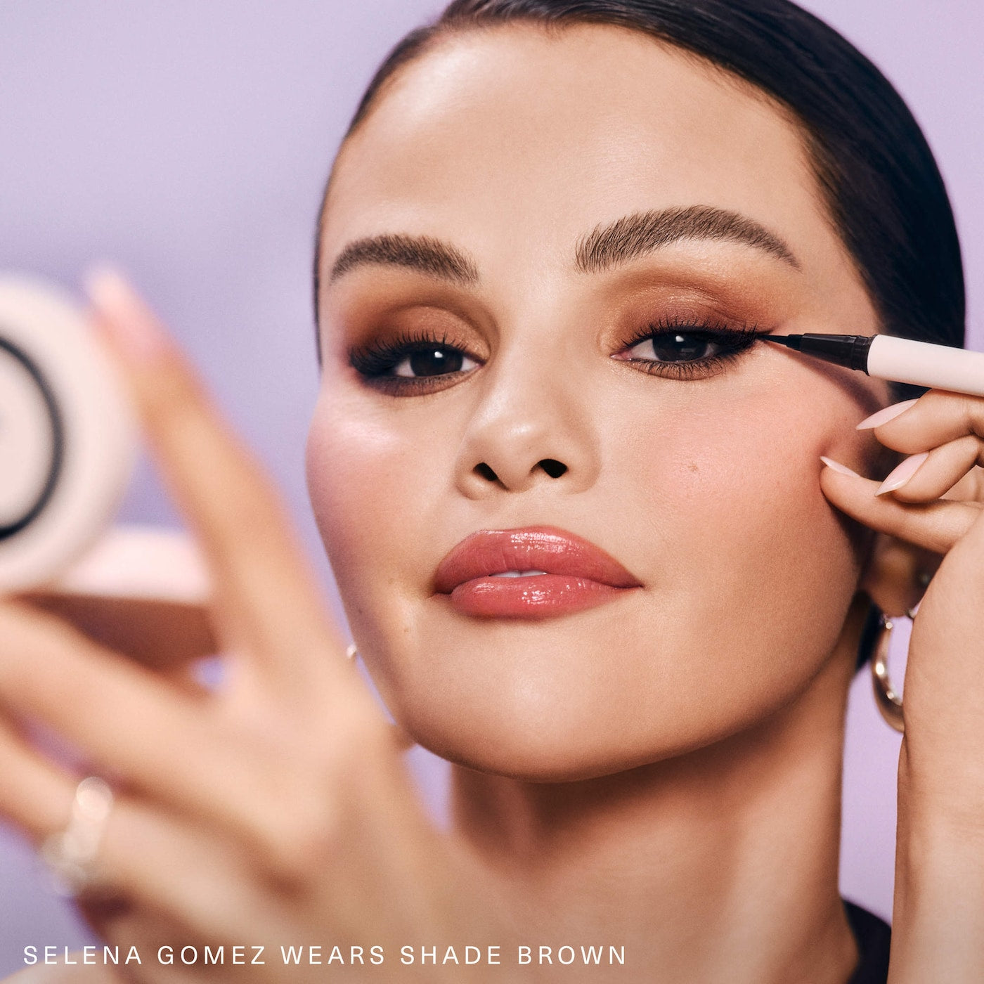 Rare Beauty by Selena Gomez  Perfect Strokes Matte Liquid Liner Brown