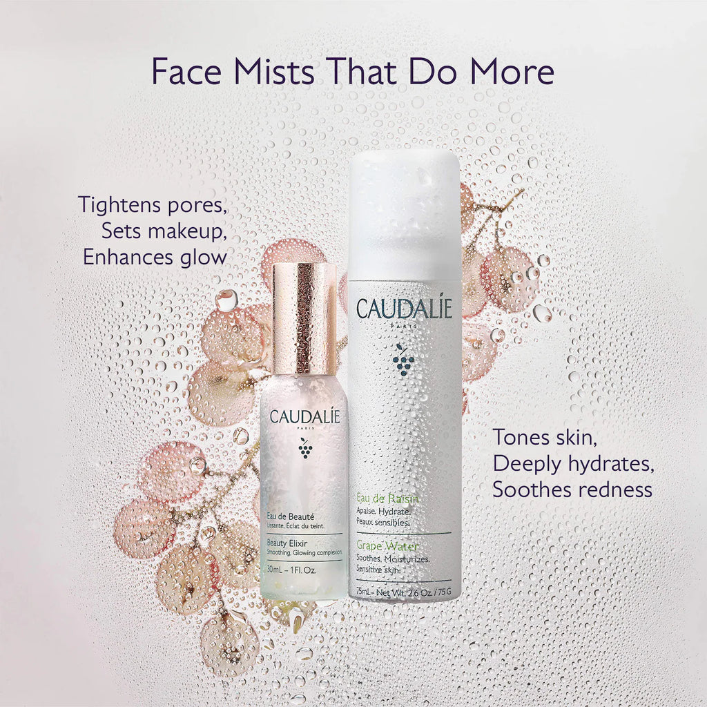 Caudalie  Mini Hydrate & Glow Duo for Soothing & Toning