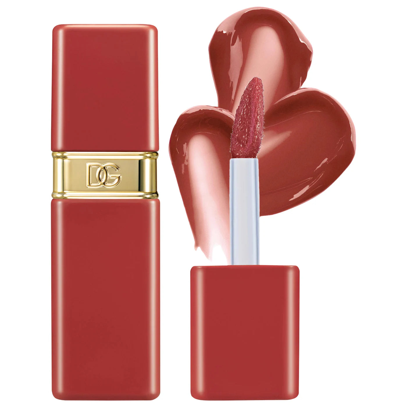 Dolce&Gabbana  Rose Dew Lip Bite 24H Hydrating Glossy Lip Tint with Hyaluronic Acid
