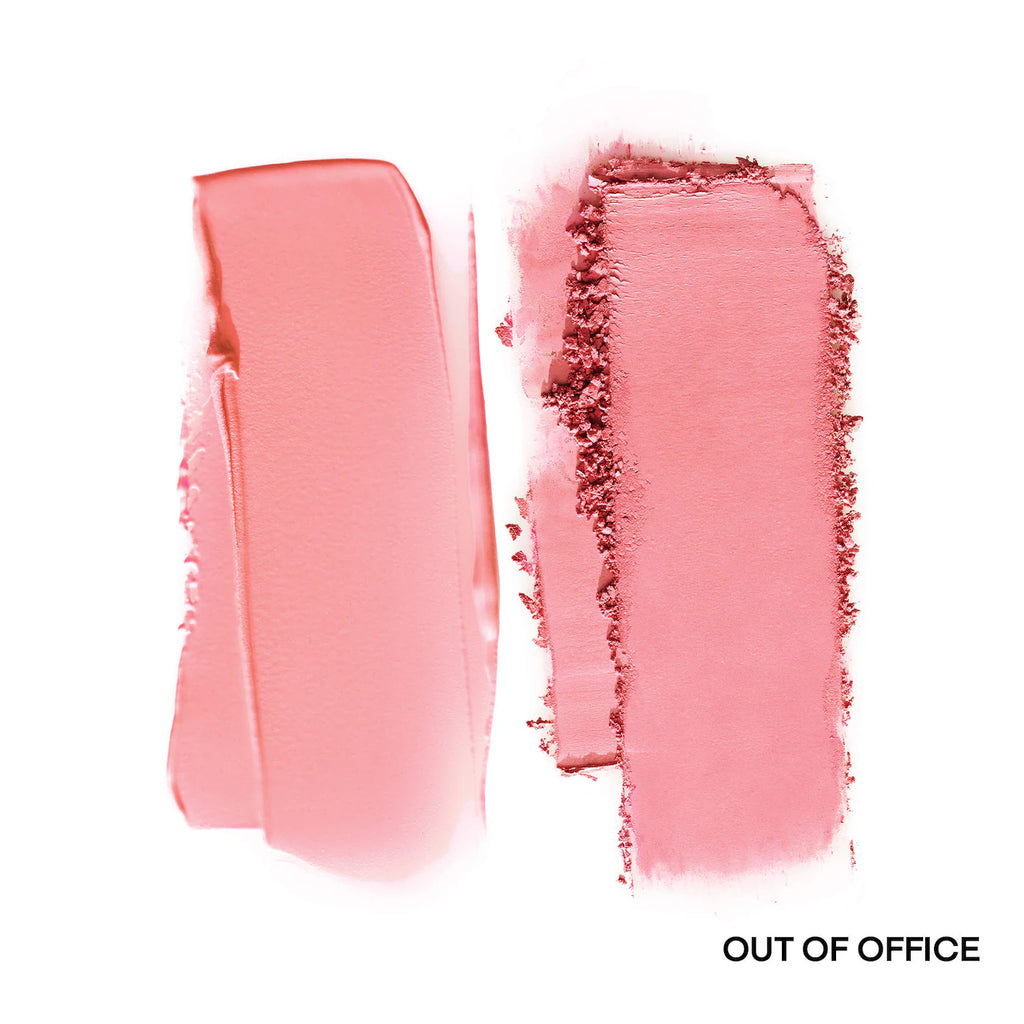 PATRICK TA  Major Headlines Double-Take Crème & Powder Blush Duo Out Of Office - cool pink