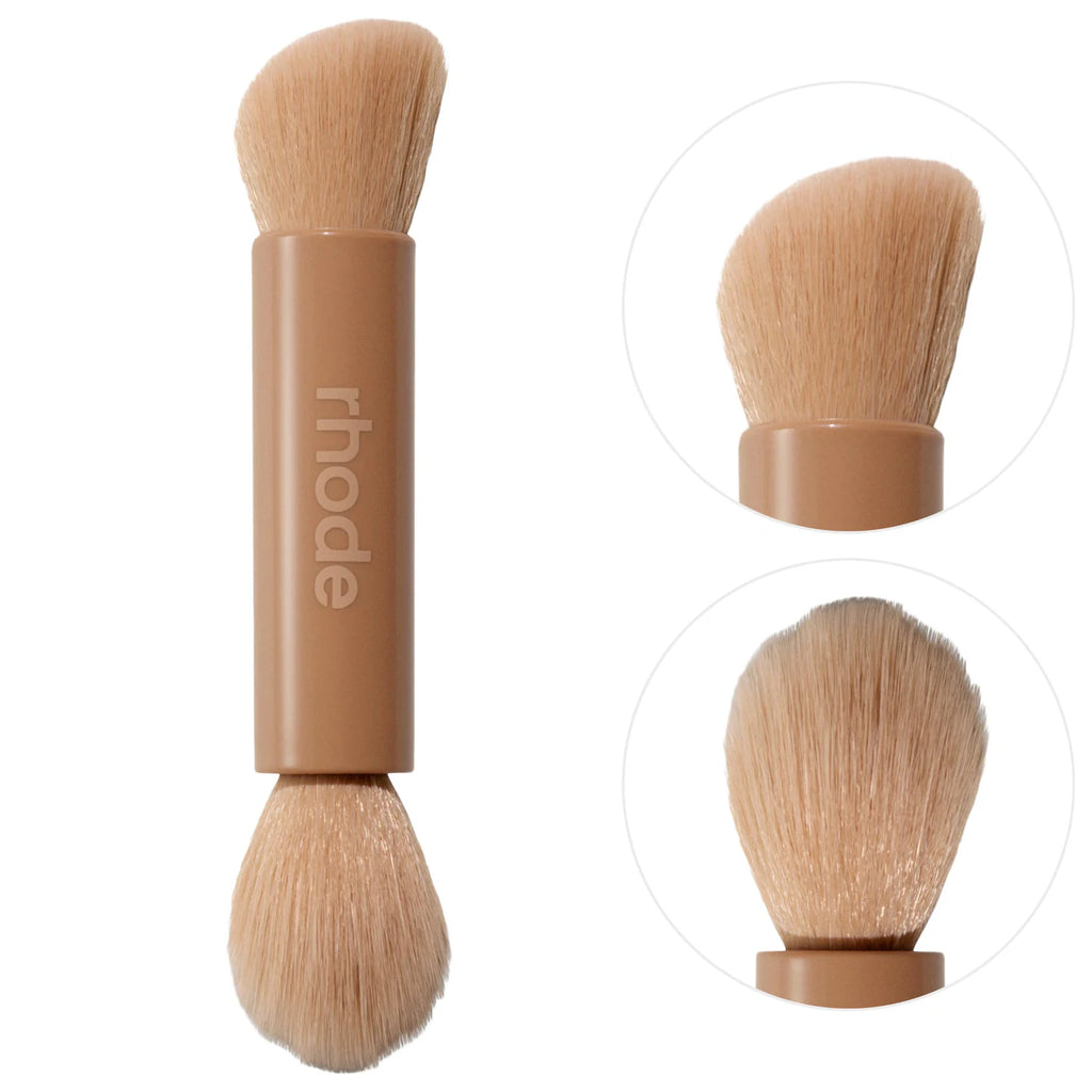rhode  Pocket Brush Double-Ended Makeup Brush