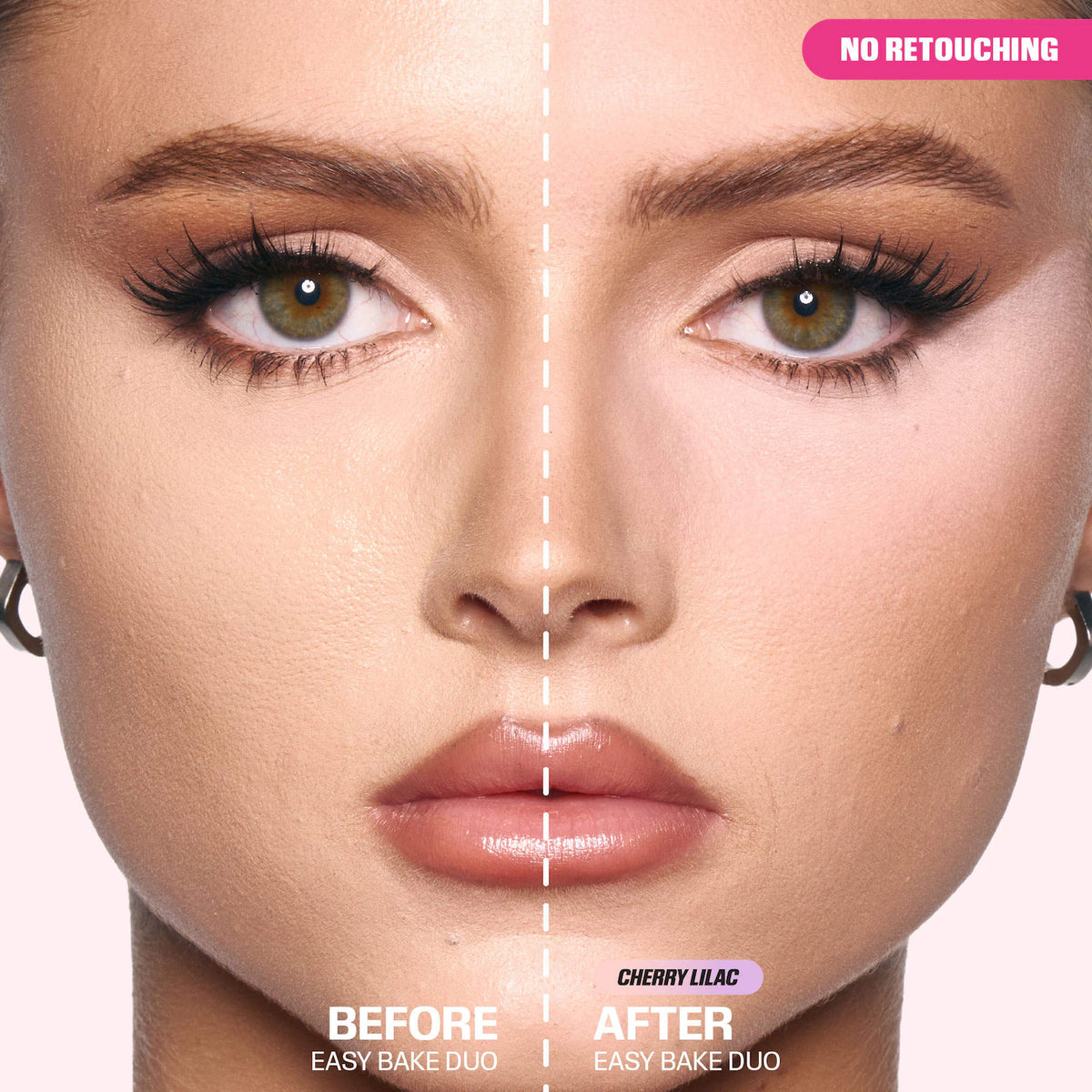 HUDA BEAUTY  Easy Bake Loose Powder Brightening + Correcting Duo