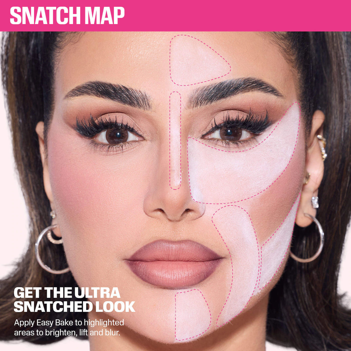 HUDA BEAUTY  Easy Bake Loose Powder Brightening + Correcting Duo