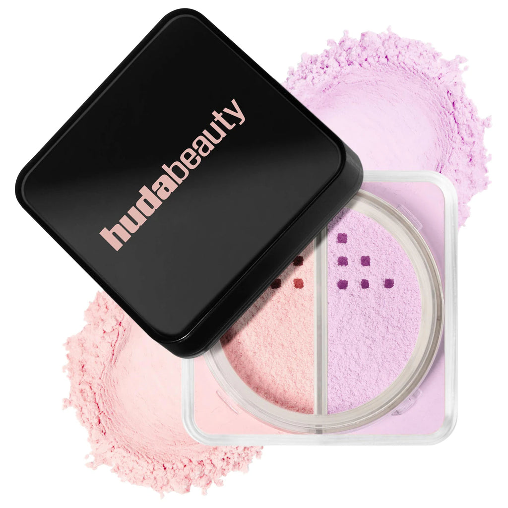HUDA BEAUTY  Easy Bake Loose Powder Brightening + Correcting Duo