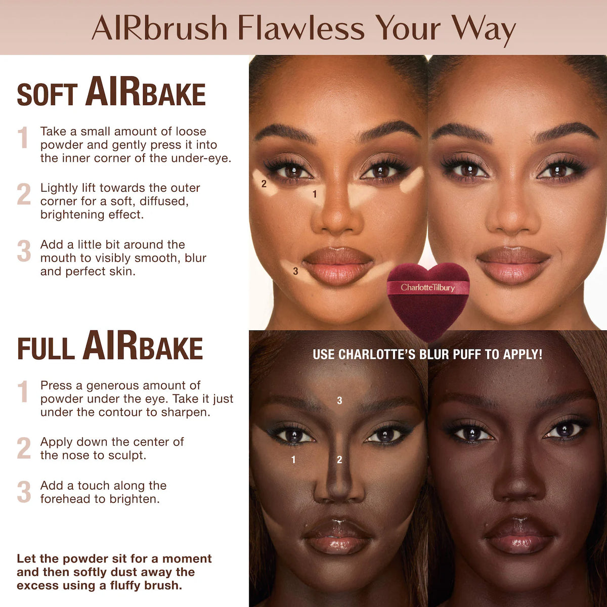 Charlotte Tilbury  Airbrush Flawless Blur Loose Setting Powder
