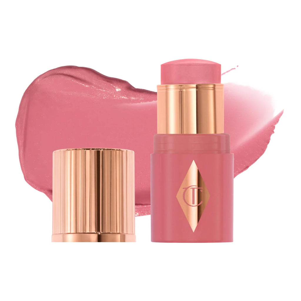 Charlotte Tilbury  Mini Unreal Lip + Cheek Glow Blush Stick with Hyaluronic Acid
