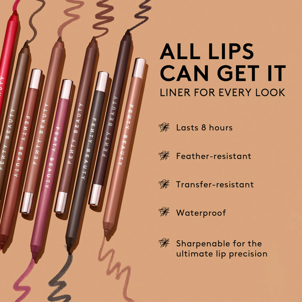 Fenty Beauty by Rihanna  Berry Brown'd Pout Lip Liner + Gloss Stick Duo