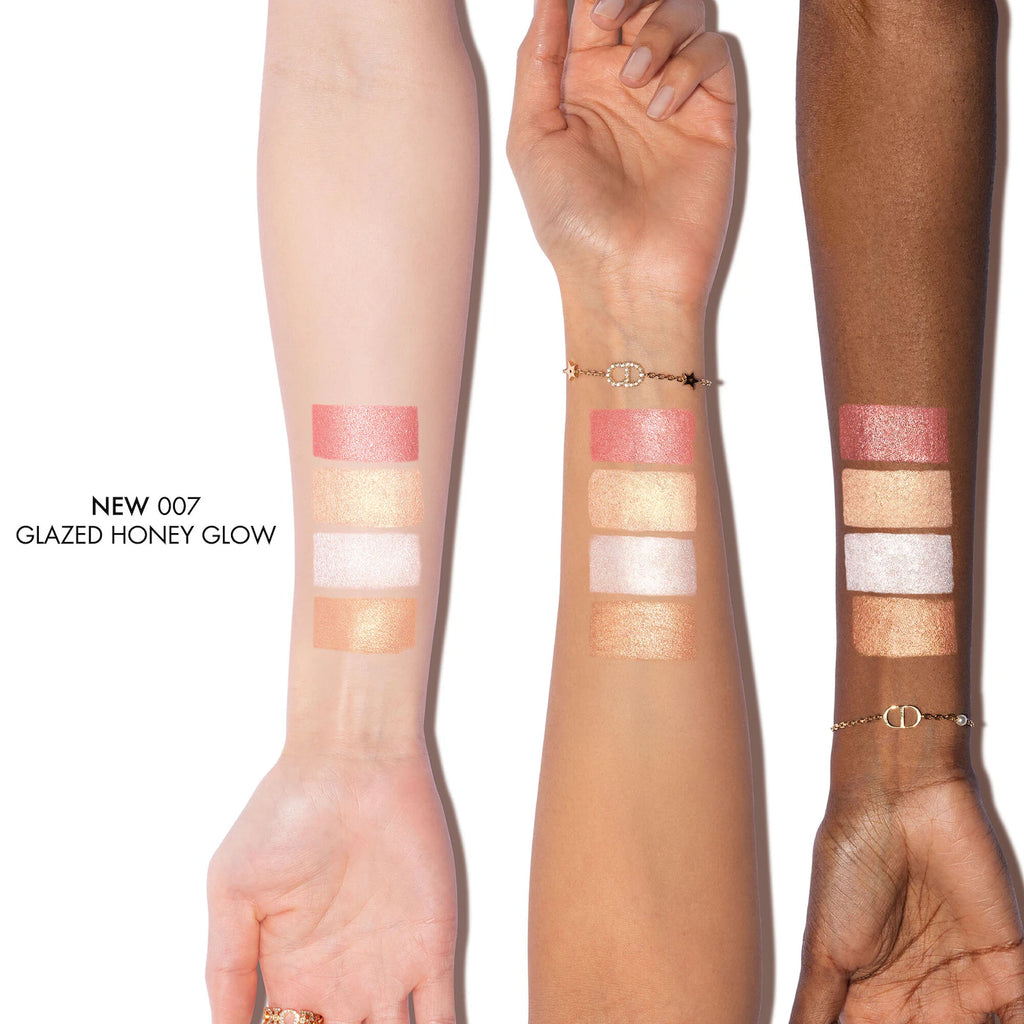 DIOR  Backstage Glow Maximizer Face Palette 007 Iced Honey Glow