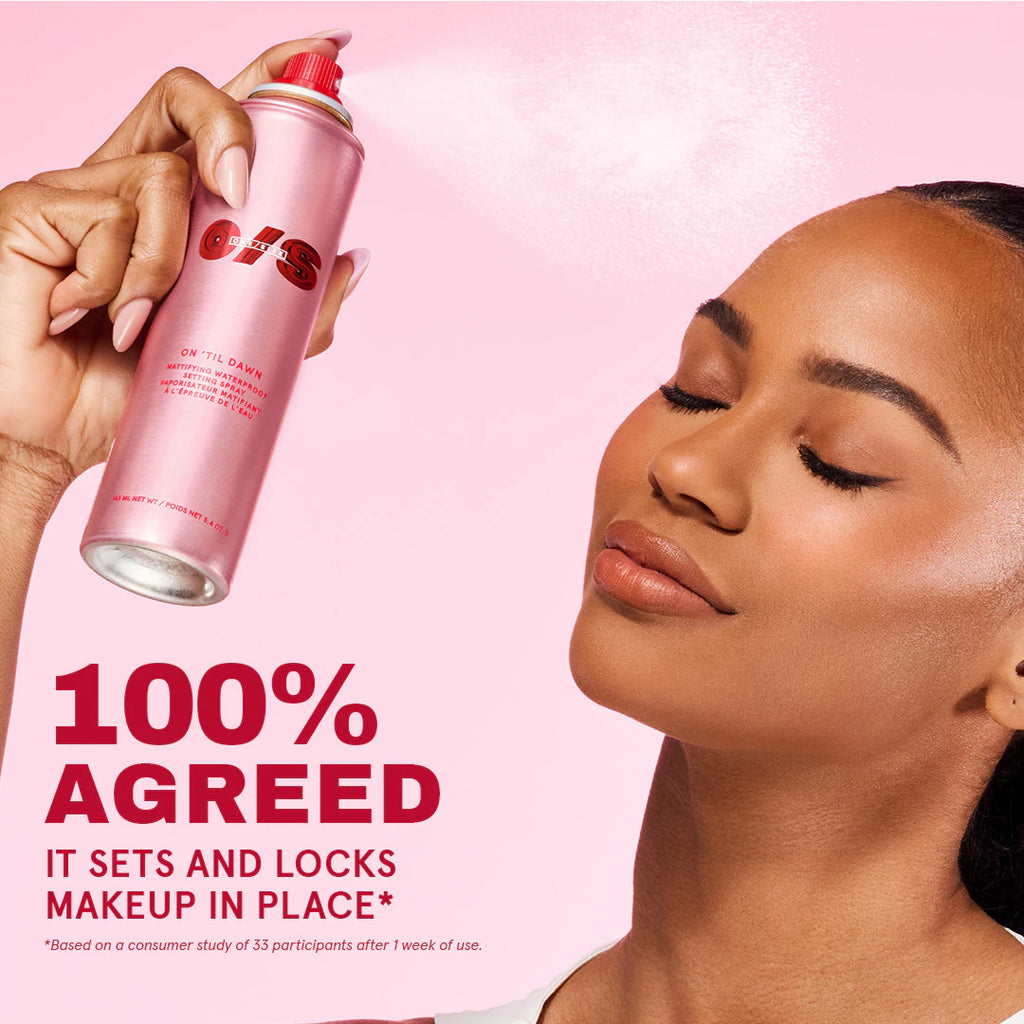 ONE/SIZE by Patrick Starrr  On 'Til Dawn Mattifying Waterproof Setting Spray Big & Bitty Duo