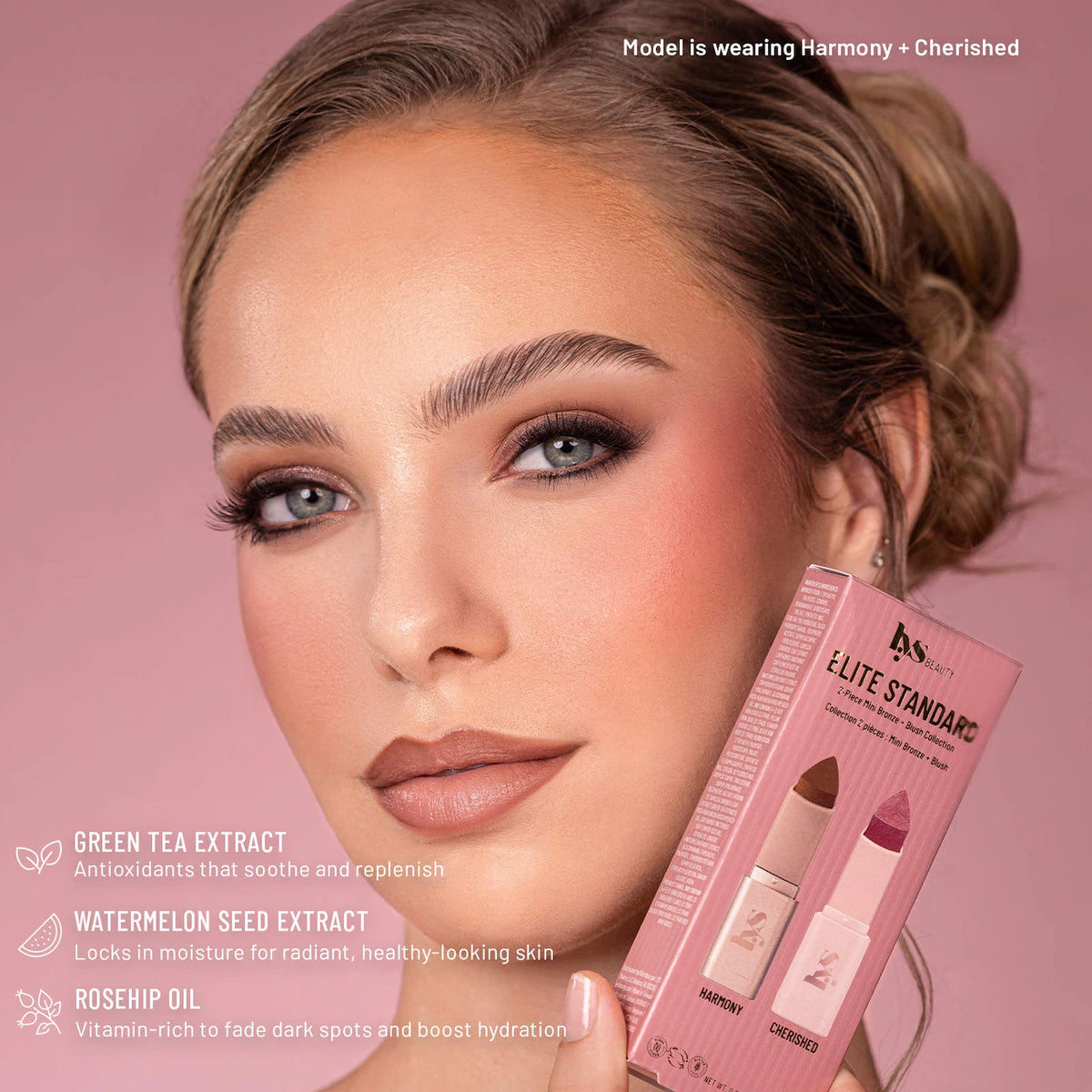 LYS Beauty  Mini Elite Standard 2-piece Bronze + Blush Collection