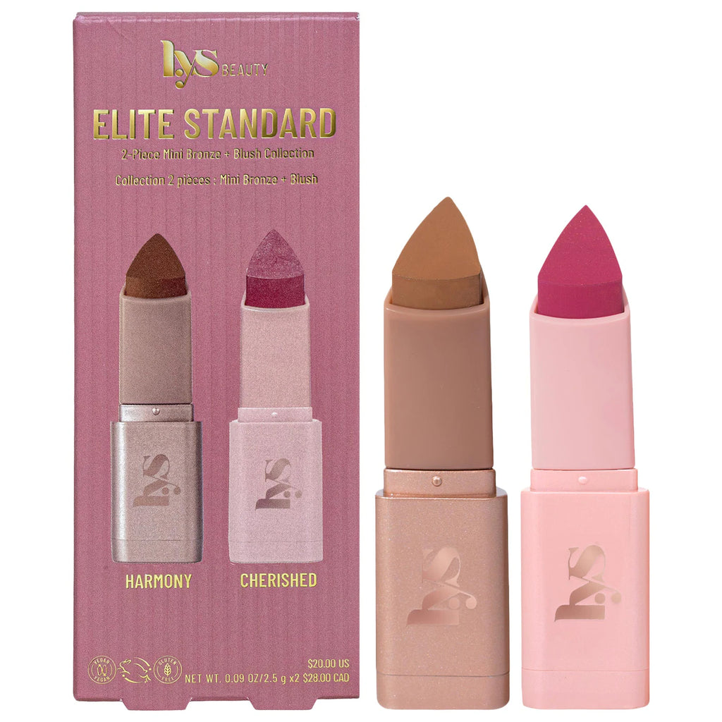 LYS Beauty  Mini Elite Standard 2-piece Bronze + Blush Collection