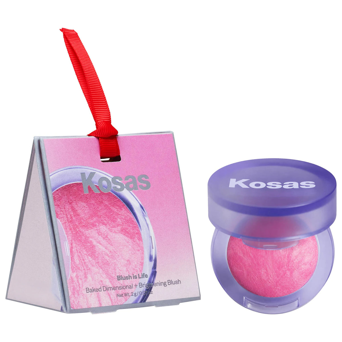 Kosas  Mini Blush is Life Baked Talc-Free Dimensional + Brightening Blush