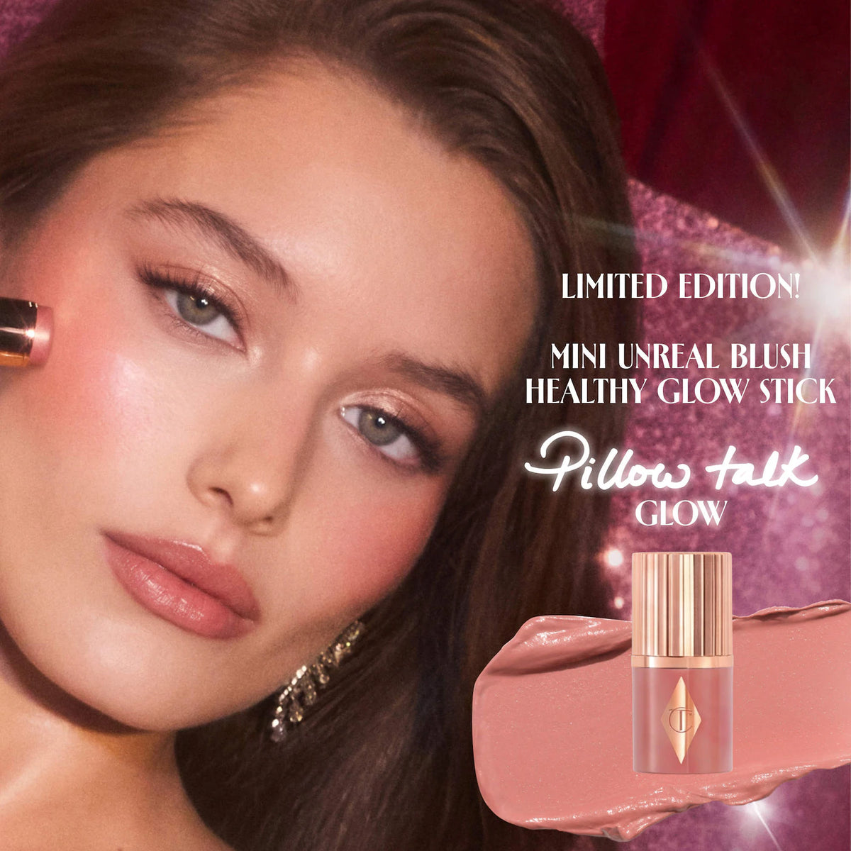 Charlotte Tilbury  Pillow Talk Everyday Icons Lip & Cheek Makeup Gift Set