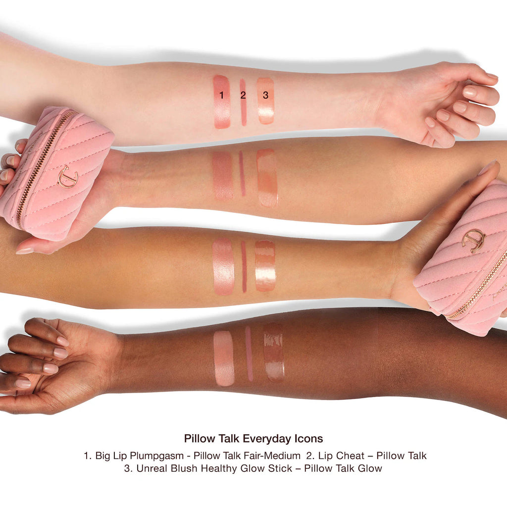 Charlotte Tilbury  Pillow Talk Everyday Icons Lip & Cheek Makeup Gift Set