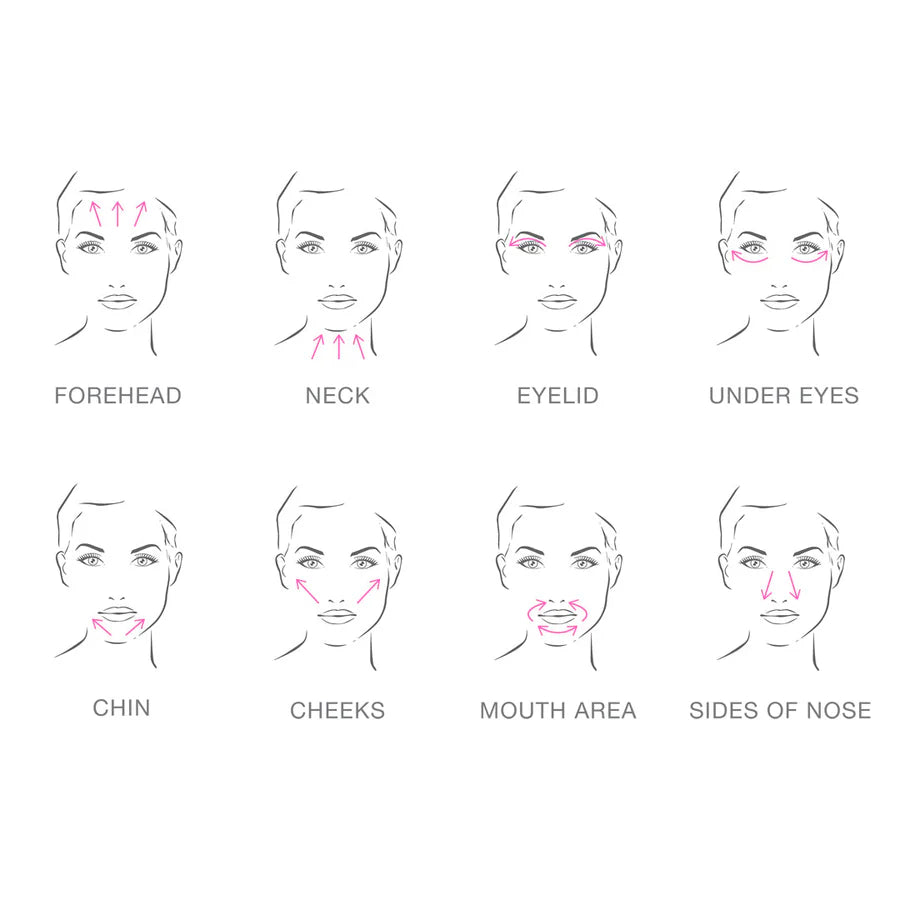 Skin Inc Skin Cooling Treatment Cryo-Ice Sake Roller in Blush
