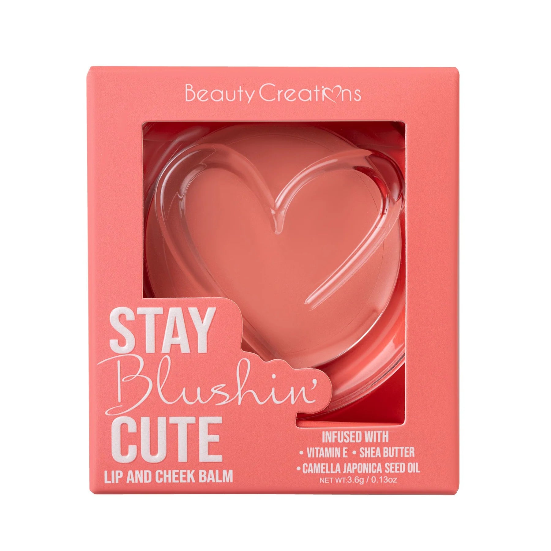 BEAUTY CREATION STAY BLUSHING CUTE - LIP AND CHEEK BALM