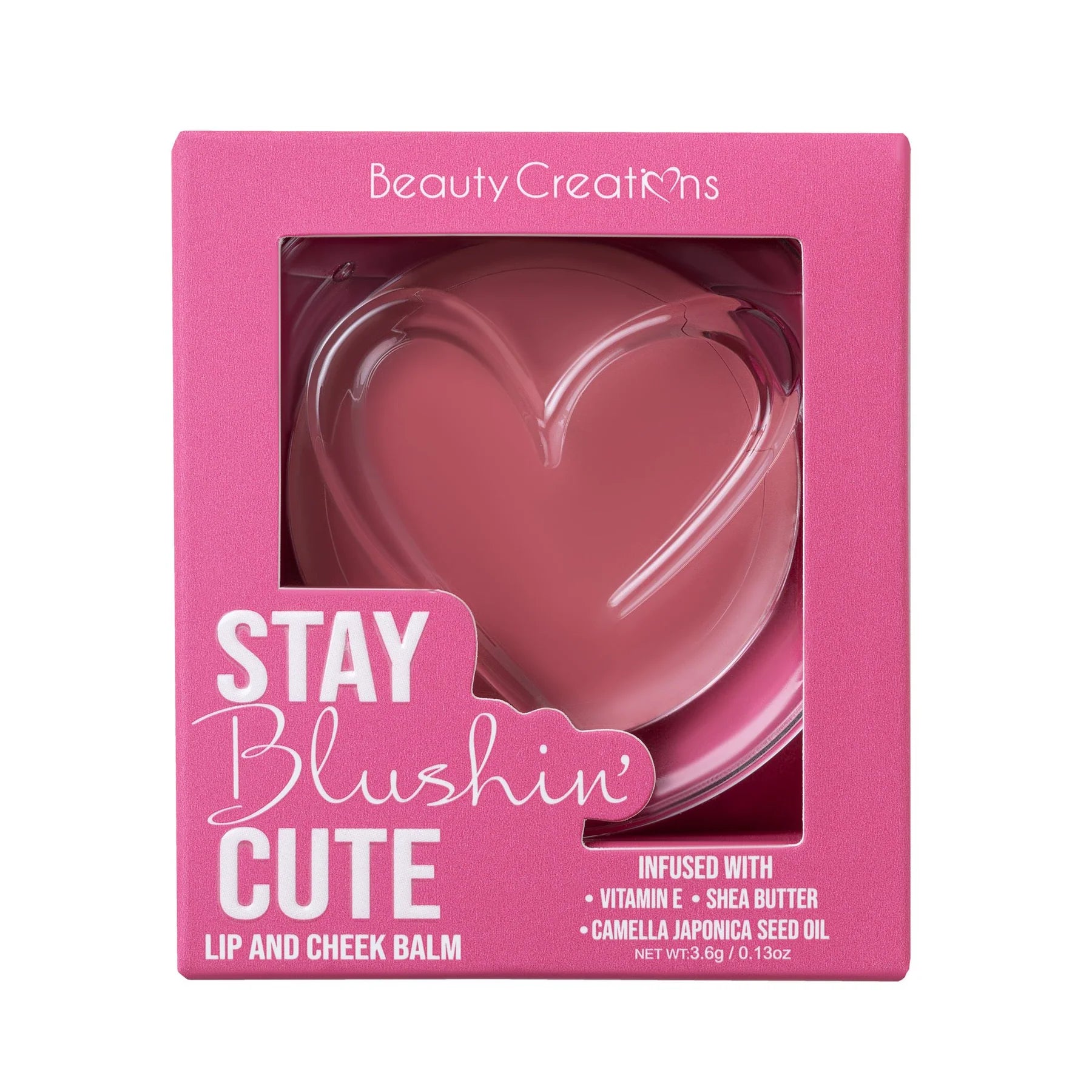 BEAUTY CREATION STAY BLUSHING CUTE - LIP AND CHEEK BALM