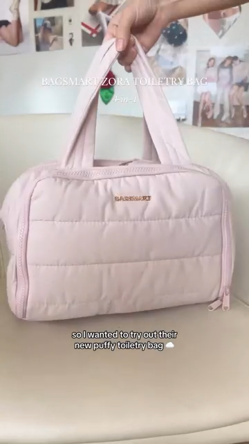 BAGSMART Travel Toiletry Bag,