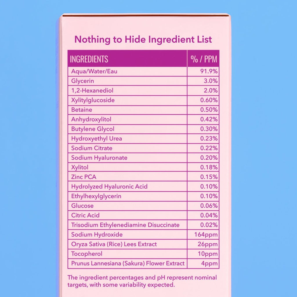 GOOD MOLECULES Sakura Hyaluronic Acid Boosting Essence