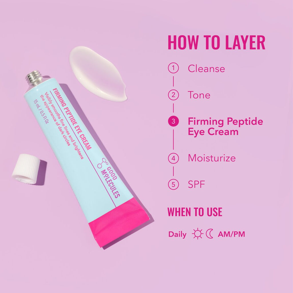 GOOD MOLECULES Firming Peptide Eye Cream 15ml