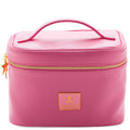 JEFFREE STAR Pink Double Zip Makeup Bag