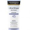 Neutrogena Ultra Sheer Dry-Touch Water Resistant Sunscreen SPF 45