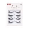 KISS Lash Couture Faux Mink Sequin, Multipack
