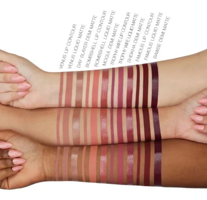 HUDA BEAUTY MATTE & CREAM LIP SET - Imagen 4