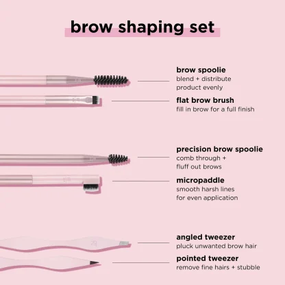 Real Techniques Brow Shaping Tools Set - Imagen 3