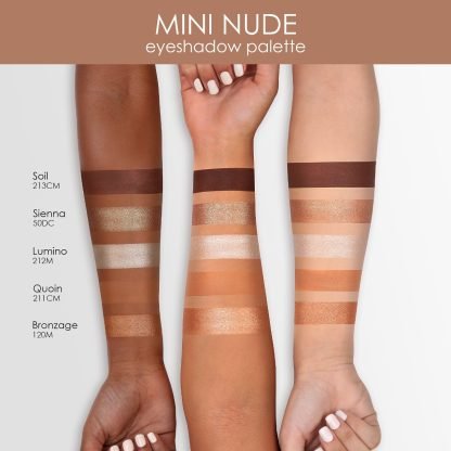 Natasha Denona Mini Nude Eyeshadow Kit - Mini Nude Eyeshadow Palette & Eyeshadow Brush - Imagen 8