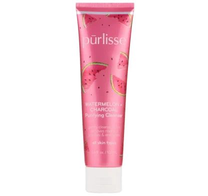 Purlisse Pink Charcoal + Watermelon Purifying Cleansing Milk
