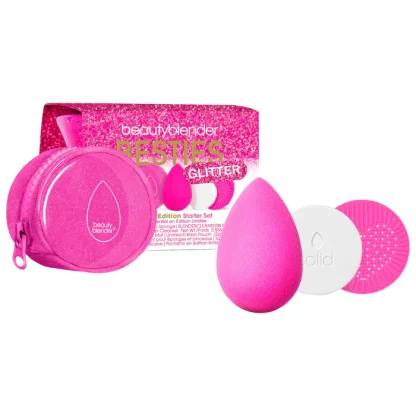 beautyblender BESTIES GLITTER Blend & Cleanse Starter Set