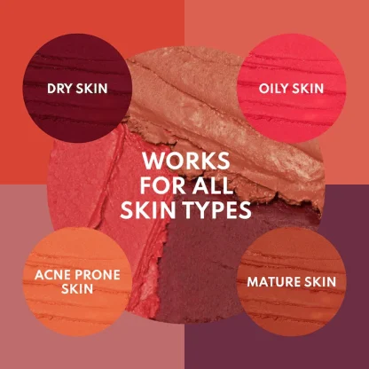 Danessa Myricks Beauty Yummy Skin Blurring Balm Powder Flushed - Matte Color for Cheek & Lip - Imagen 2