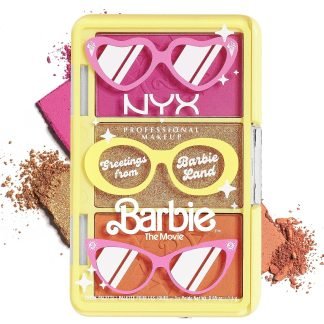 NYX PROFESSIONAL MAKEUP BARBIE Mini Cheek Palette - Greeting From