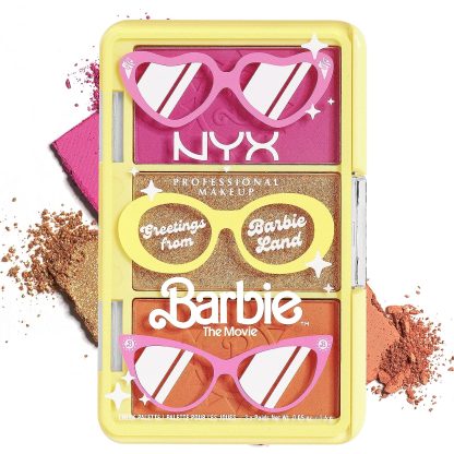 NYX PROFESSIONAL MAKEUP BARBIE Mini Cheek Palette - Greeting From