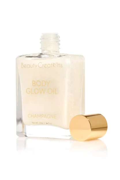 Beauty Creations - Body Glow Aceite De Brillo Corporal Champagne - Body Oil.