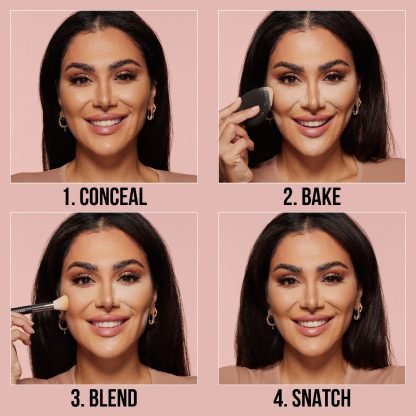 HUDA BEAUTY Easy Bake Loose Baking & Setting Powder MINI 4gr Cherry Blossom - Imagen 2